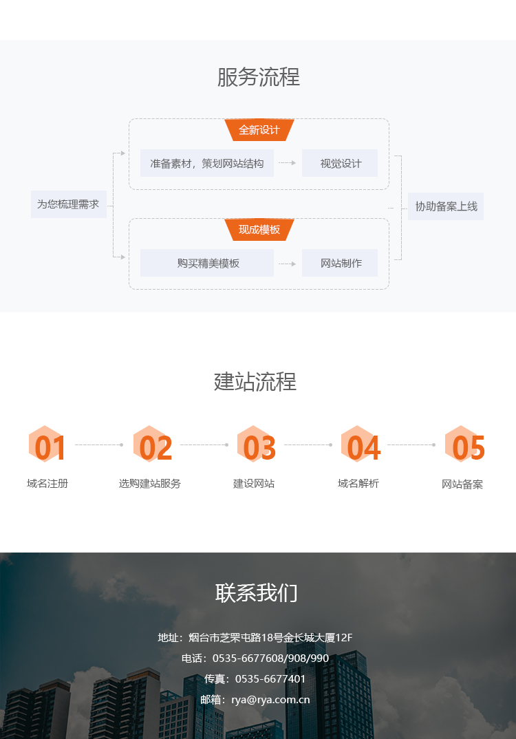 烟台企业网站建设